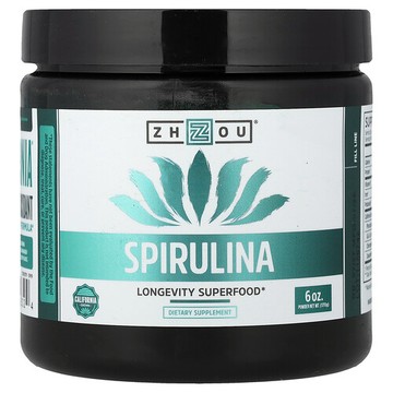 Zhou Nutrition, 螺旋藻長壽 SuperFood，6 盎司（170 克）