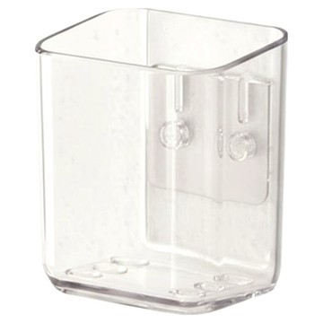 透明壁掛置物架 高款 小  透明色  1個