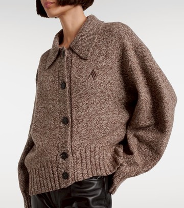 The Attico Wool and cashmere cardigan