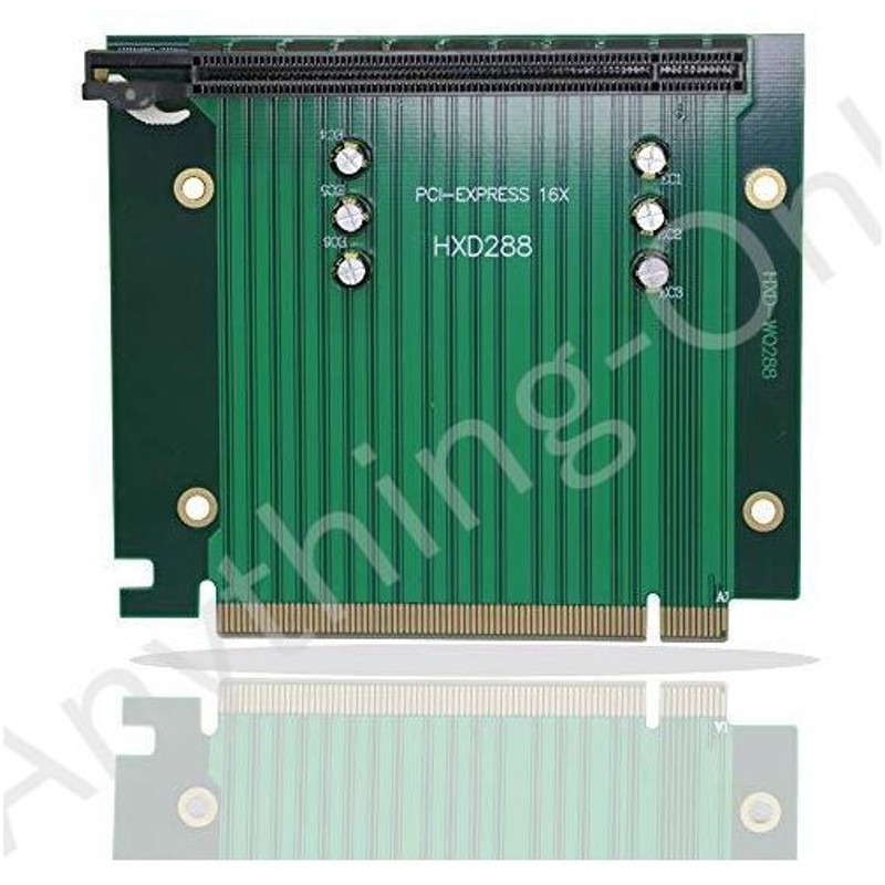 新品 Gintooyun Pci E 16倍ライザーカード Pci Express 3 0 16倍延長ケーブル 90度高速ライザーカード 80mm 通販 Lineポイント最大0 5 Get Lineショッピング