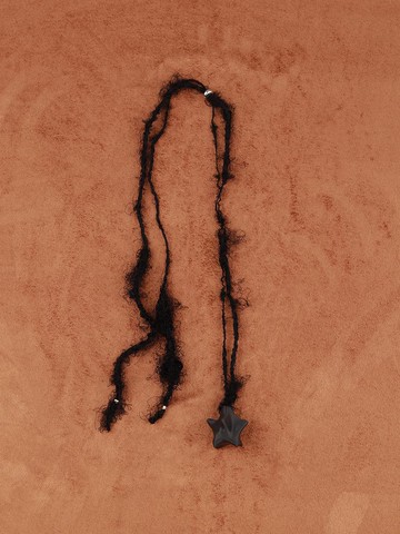Double Struggle Necklace [Black]