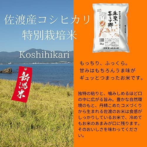  佐渡産コシヒカリ 特別栽培米 2kg