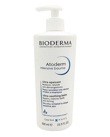 【BIODERMA 貝膚黛瑪】(2入組)Atoderm強效舒益修護精華乳500ml(白蓋)