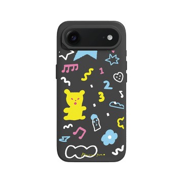 iPhone Air SolidX 黑 - MacaronToe 馬卡龍腳趾 - 小熊軟糖派對 Gummy Party