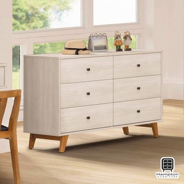 【Hampton 漢汀堡】伊恩六斗櫃