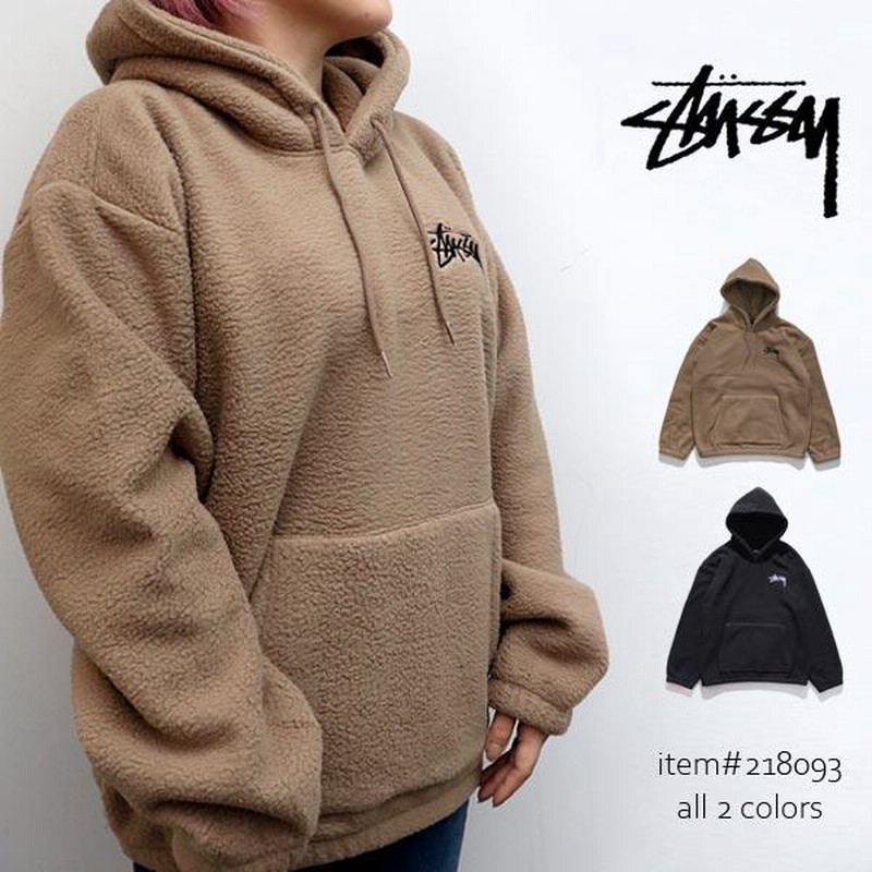 ステューシー【STUSSY】218093 BROUSON POLAR FLEECE HOOD レディース 