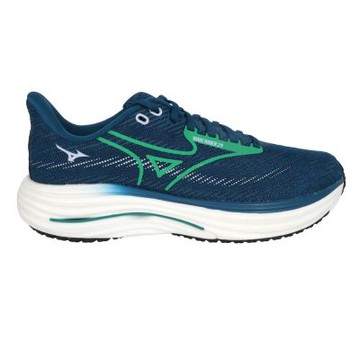 MIZUNO WAVE RIDER 29 男慢跑鞋-運動 美津濃 J1GC250356 墨綠銀