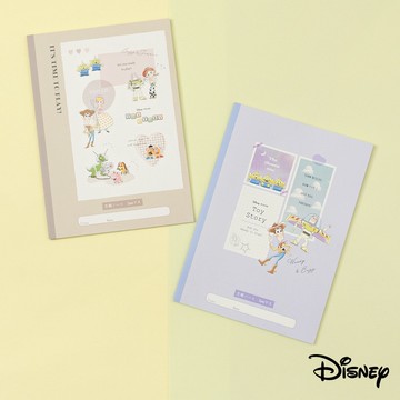 迪士尼｜日貨 返校日玩具總動員B5方眼格紋筆記本  蛋頭先生 蛋頭太太 胡迪 筆記本 記事本 SS171