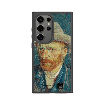 Galaxy S24 Ultra SolidSuit 黑 - Van Gogh Museum - 戴灰氈帽的自畫像
