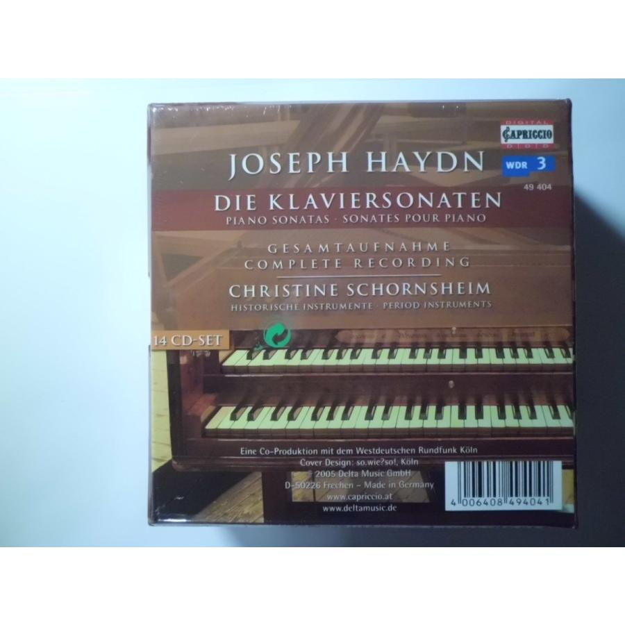 Haydn   Piano Sonatas (Complete Recording)   Christine Schornsheim 14 CDs    CD