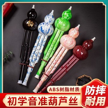 🔥桃園出貨-專業音準葫蘆絲樂器雲南七孔c調降b調兒童學生入門成人初學葫蘆絲