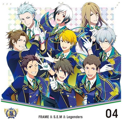 BANDAI THE IDOLM STER SideM 5th ANNIVERSARY DISC FRAME Legenders