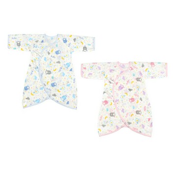 Puku 藍色企鵝 印花紗布蝴蝶裝-60cm(水眠羊/粉眠羊) 【悅兒園婦幼生活館】