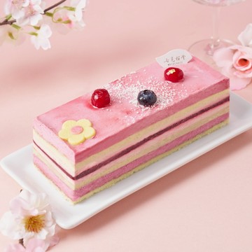 【七見櫻堂】八重京緋－覆盆子野莓蛋糕｜お誕生日おめでとう、
