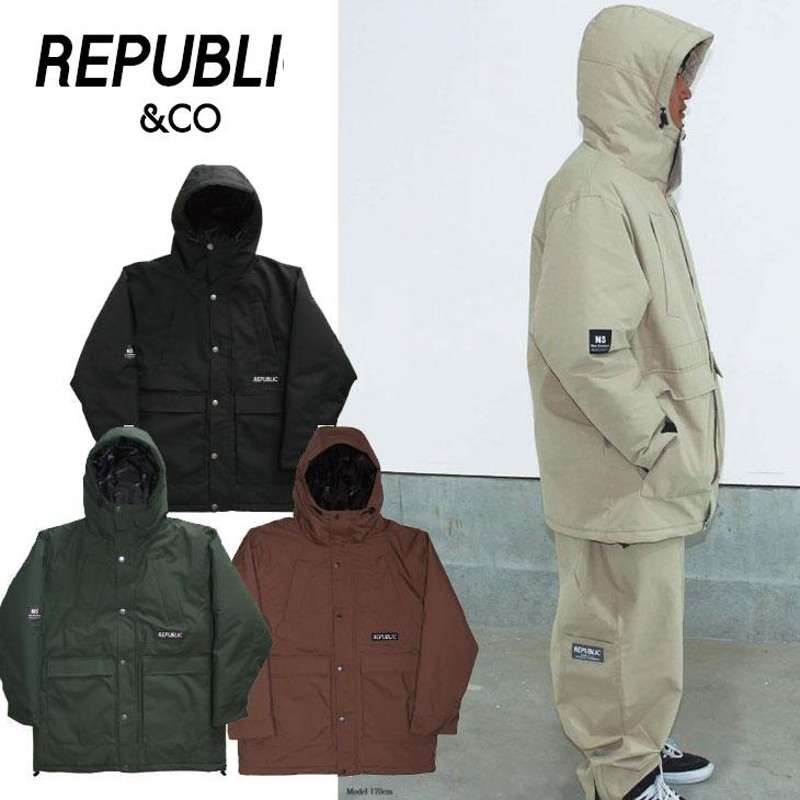 holiday 23-24 REPUBLIC CO リパブリック SNOW ウエアー スノーボード NAUGHTY MOUNTAIN PARKA  ジャケット ship1 | LINEブランドカタログ