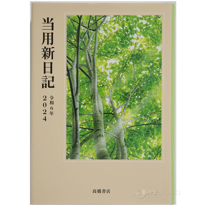 高橋 手帳 2024年 B6 中型当用新日記