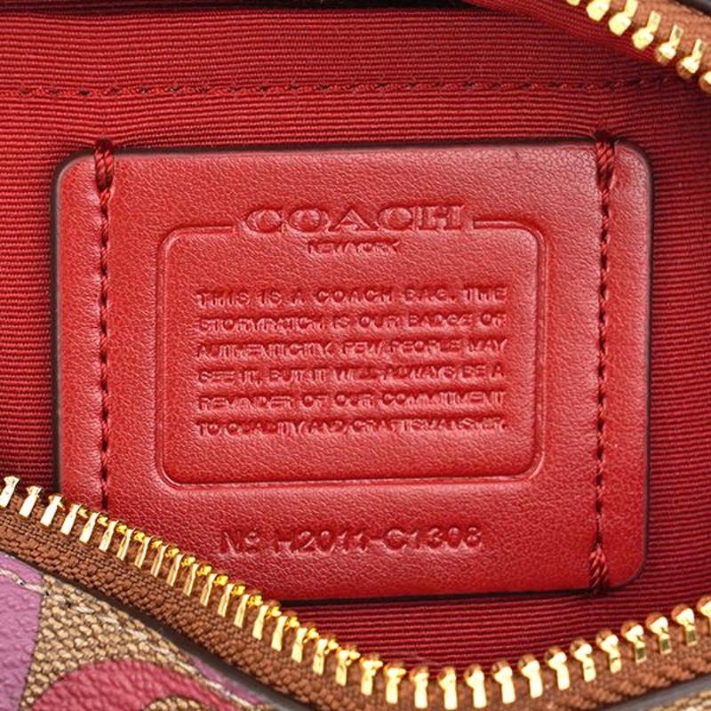 コーチ ショルダーバッグ ブラウン 茶 COACH C1308 IME7V | LINE