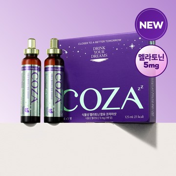 COZA Plant-based Melatonin COZA Shot 5ea (5-day supply)