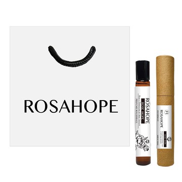 瑰荷希【粉紅玫瑰精油香水滾珠 】珍貴大馬士革玫瑰 甜美帶木調