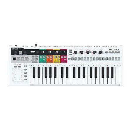 Arturia 37-Key KeyStepPro Controller ＆ Sequencer USB MIDI CV Keyboard Controller, with Aftertouch KeyStep Pro with V-Moda Forza in-Ear Hybrid Sport H