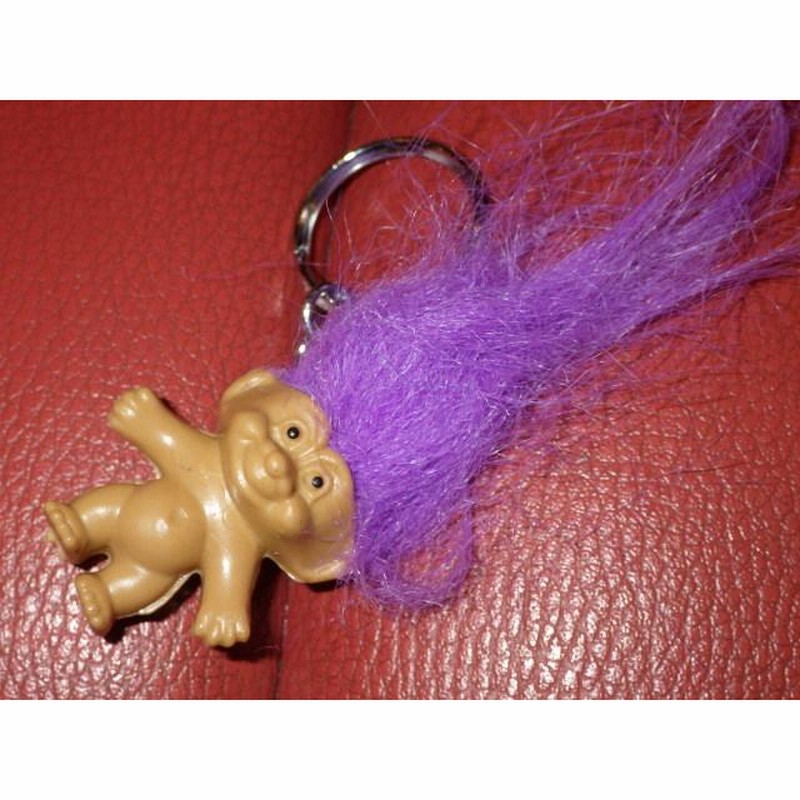 90'S☆ビンテージ☆新品☆トロール人形☆キーホルダー☆5体 90'S☆ビンテージ☆新品☆トロール人形☆キーホルダー☆5体