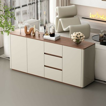 免運 餐邊櫃 儲物櫃 茶水櫃 新款爆款客廳餐邊櫃沙發隔斷櫃大容量餐廳靠墻收納儲物矮櫃子