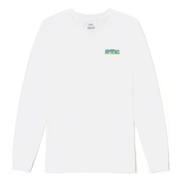 Vans x One Piece Graphic Long Sleeve T-Shirts 'White'