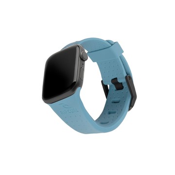 UAG X RIP CURL Apple Watch 38/40/41/42(S10/11)mm 舒適矽膠運動錶帶-天空藍