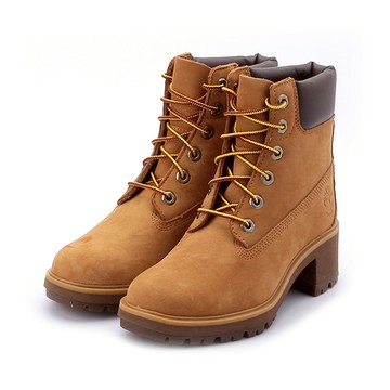 TIMBERLAND 磨砂革防潑水6吋低跟靴 黃 A25BS 女鞋