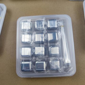 蘇耐爾316不銹鋼速凍冰塊金屬循環冰粒威士忌酒吧酒具冰酒石冰格