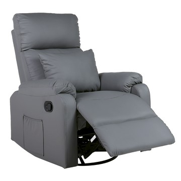 【Hampton 漢汀堡】尼克斯旋轉躺椅-多色可選鋼鐵灰