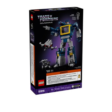 LEGO 樂高 10358 變形金剛：聲波