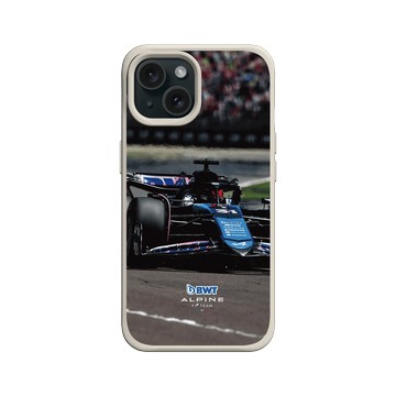iPhone 15 SolidX 貝殼灰 - Alpine - F1 BWT Alpine Formula One Team A524 Race 2