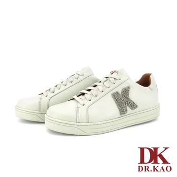 【DK 空氣鞋】DK泰迪熊空氣小白鞋 89-3120-63 淺灰