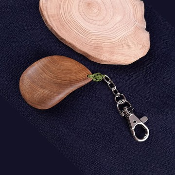 台灣肖楠原創手工細磨把玩鑰匙圈w051  原創手工細磨 .原木把玩. 包包掛飾好看又獨特