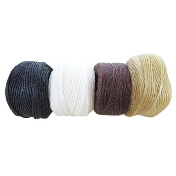 糊塗鞋匠 優質鞋材 N126 台灣製造 尼龍0.6mm蠟線 20碼-2個