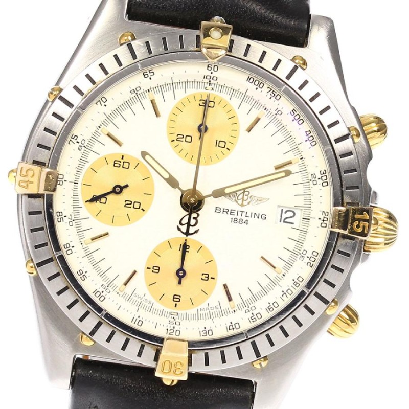 BREITLING メンズ腕時計 自動巻き クロノマット B13047