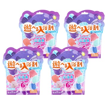 Pirates Factory 深海魚入浴劑 附玩具  25g  4包