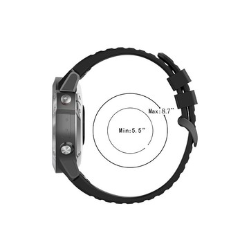 【矽膠錶帶】適用 Garmin Quatix 5 快拆 快扣 錶帶 22mm