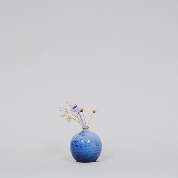 手工陶瓷迷你花器-星空釉