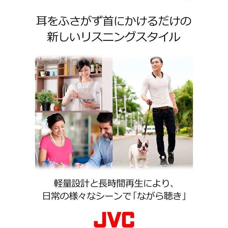 JVC NAGARAKU SP-A10BT-B ウェアラブルネックスピーカー ワイヤレス