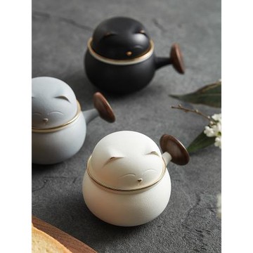 咖啡杯高檔精致女高顏值設計感小眾高級感辦公早餐茶水分離泡茶杯