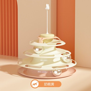 自動逗貓球 逗貓神器 電動老鼠 貓轉盤球貓玩具自嗨解悶不倒翁貓自動逗貓棒逗貓神器耐咬貓咪用品【MJ26220】