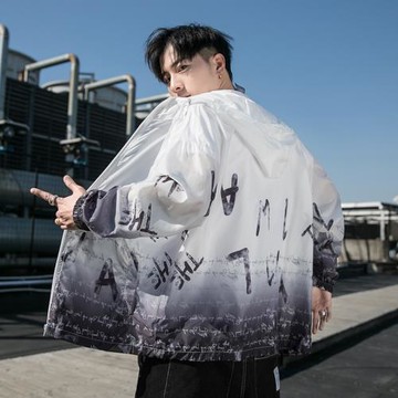 防曬衣男士潮流超薄款冰絲外套夏季潮牌2026新款透氣時尚防曬服