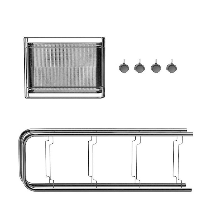 キッチンワゴン 多肉棚 キャスター付き 4段 カート メッシュ バスケット スチール ラック メタル シェルフ 棚 おしゃれ すき間 小物 収納  ny287 | LINEショッピング