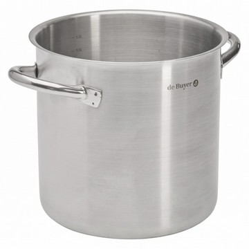 de Buyer 畢耶 PRIM'APPETY系列 雙耳不鏽鋼高湯鍋  1個  32cm