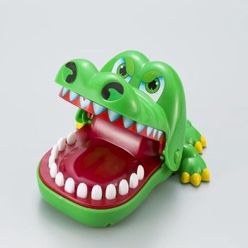 BANDAI 正版 鱷魚牙醫(小款) 旅行組 咬手鱷魚 鱷魚咬手指 桌遊 玩具 聚會遊戲