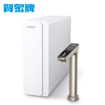 賀眾牌 智慧雙效1600G大流量無桶式RO淨水器 星耀金 UR-5962JDG-8（洗飲分流/廚下型/全電壓適用/原廠服務）_廠商直送