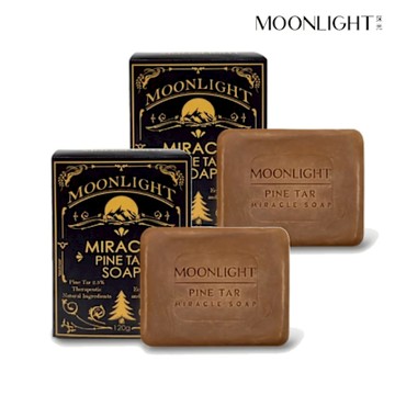 【Moonlight 莯光】 松焦油奇蹟護膚皂 120g x2入