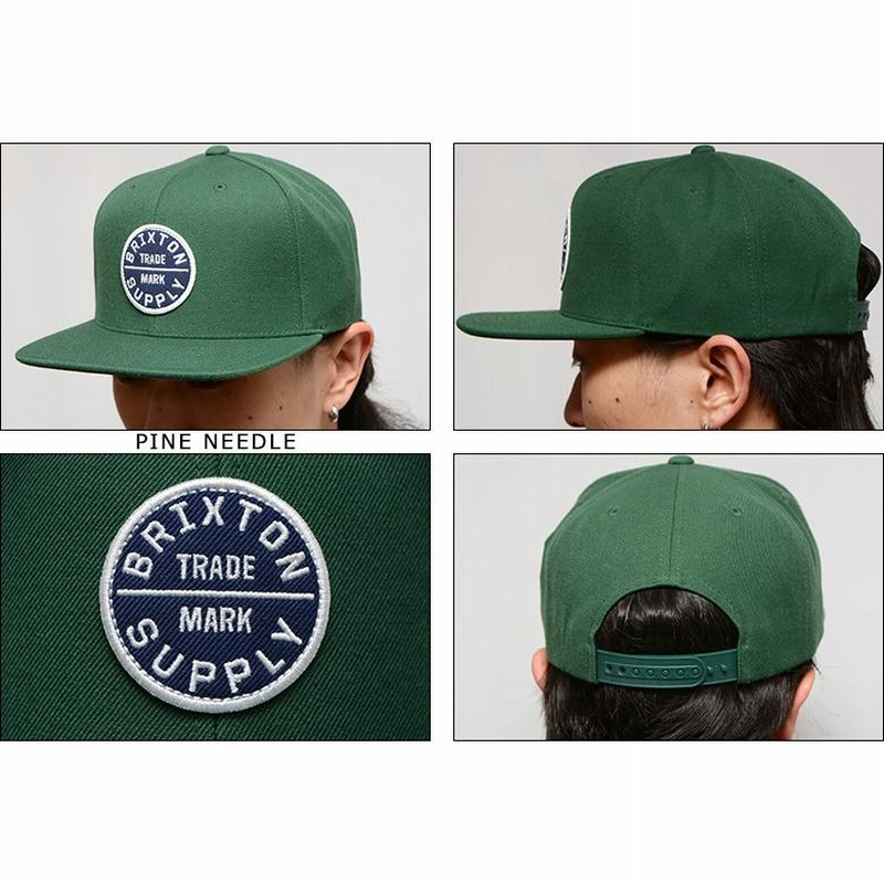 BRIXTON OATH 3 SNAPBACK CAP ブリクストン キャップ キャップ